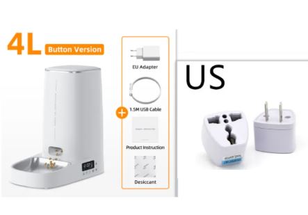 4L Automatic Pet Feeder & Food Dispenser